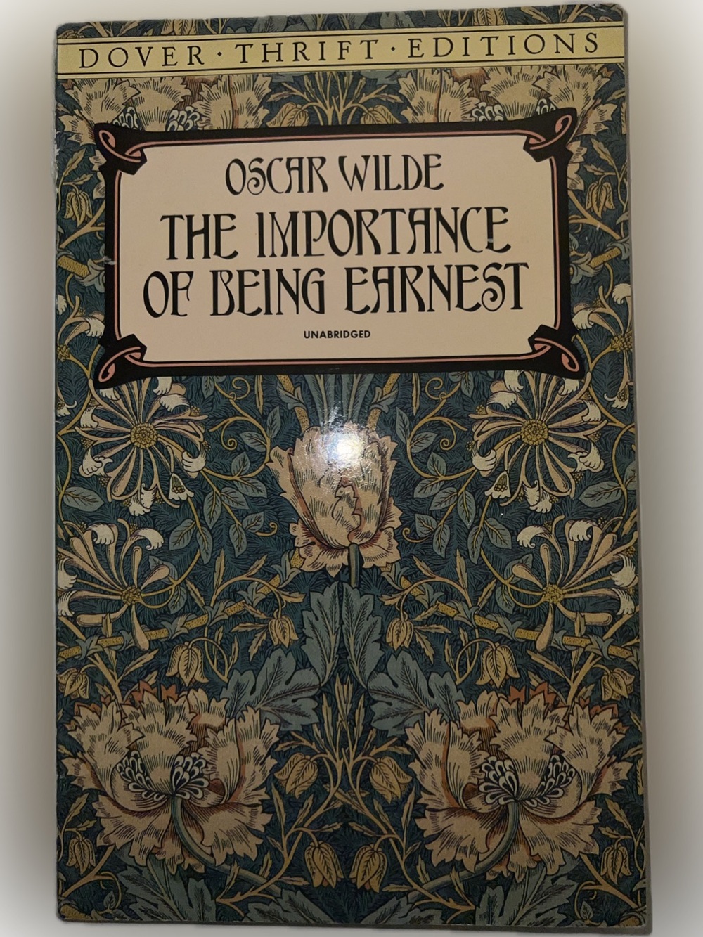 🔴Oscar Wilde The Importance of Being Earnest Dover Thrift Editions Papetback